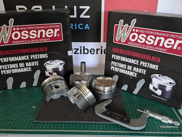 K1291D – Jogo de Pistões Forjados – VW Golf GTi 1,6L Oettinger