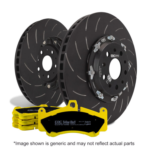 P2DK058Y Kit de Travagem EBC TOYOTA GR Yaris SG Racing + Yellowstuff Dianteiro